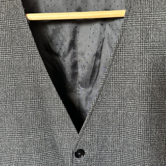 Express Men - Tweed Style Grey Vest Small - Picture 2 of 5